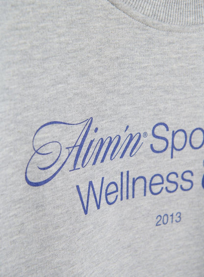 Grey Melange Wellness Sweatshirt