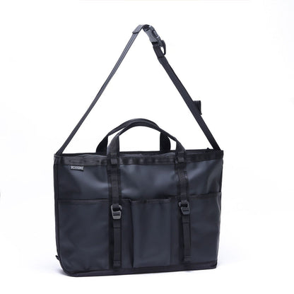 The Grocery Tote 28L in Matte Black #color_matte black