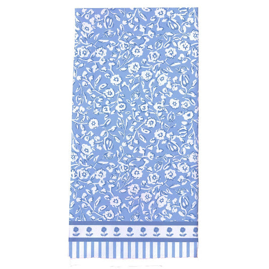 Mary Square Guest Napkin Meadow Line