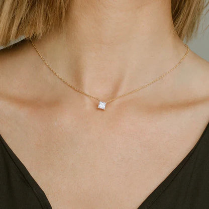Halskette Ellera Quadrato - SJ-N42279-CZ-YG