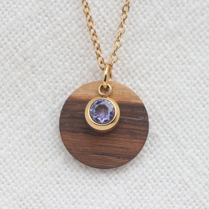 Juni 'Zirkonia heller Amethyst'