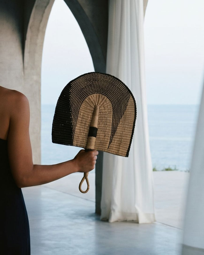 Handwoven Bolga Fan – Small