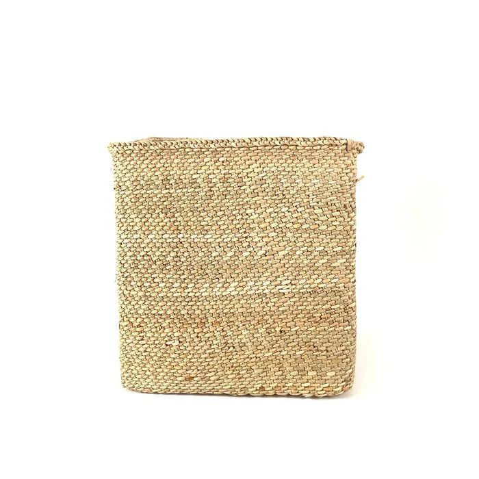 Handwoven Square Iringa Baskets | Natural | Tanzania