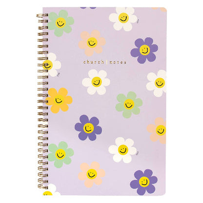 Church Notes Co. Happy Daisy Bible Study Notebook with Maps - Callie Danielle