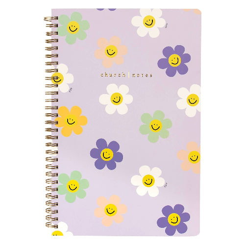 Church Notes Co. Happy Daisy Bible Study Notebook with Maps - Callie Danielle