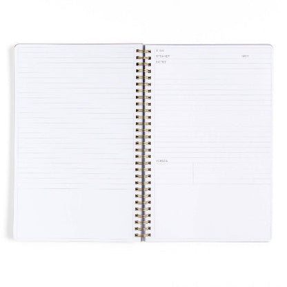 Church Notes Co. Happy Daisy Bible Study Notebook with Maps - Callie Danielle