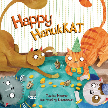 Happy HanukKAT by Jessica Hickman