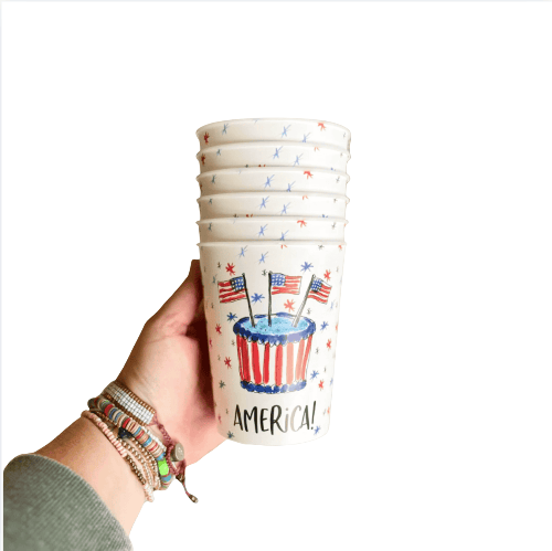 Happy By Rachel, LLC HBD America Reusable Cups