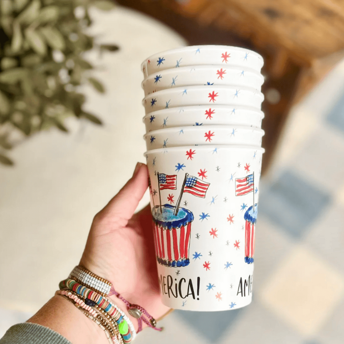 Happy By Rachel, LLC HBD America Reusable Cups