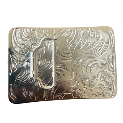 Hebilla Vaquera Silver Estilo Western