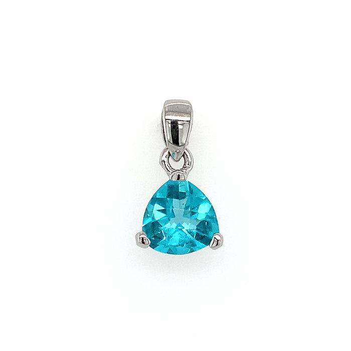 Helenite Trillion Pendant - Zero Point Crystals