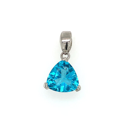Helenite Trillion Pendant - Zero Point Crystals