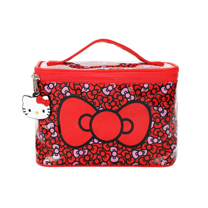Hello Kitty - Hello Kitty Bow Clear Plastic Travel Tote