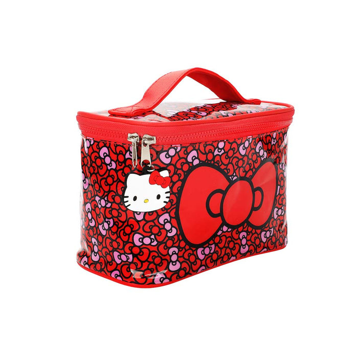 Hello Kitty - Hello Kitty Bow Clear Plastic Travel Tote