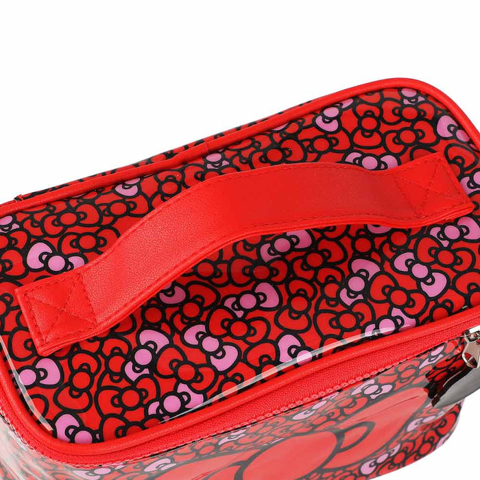 Hello Kitty - Hello Kitty Bow Clear Plastic Travel Tote