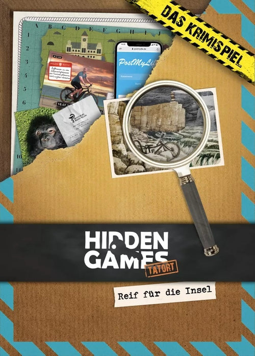 Hidden Games Tatort: Reif für die Insel - Rätsel-Krimispiel für Teens und Erwachsene