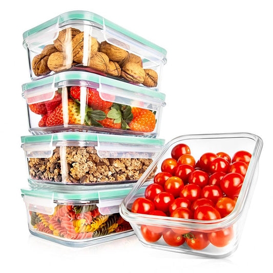 High Borosilicate Glass Food Container