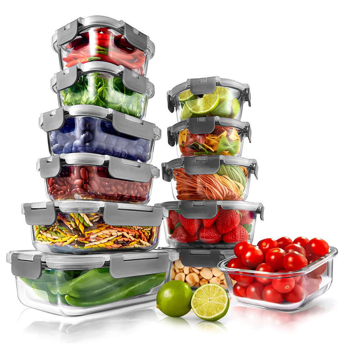 High Borosilicate Glass Food Container