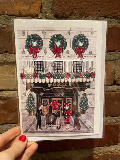 Holiday Carlyle Glitter Card