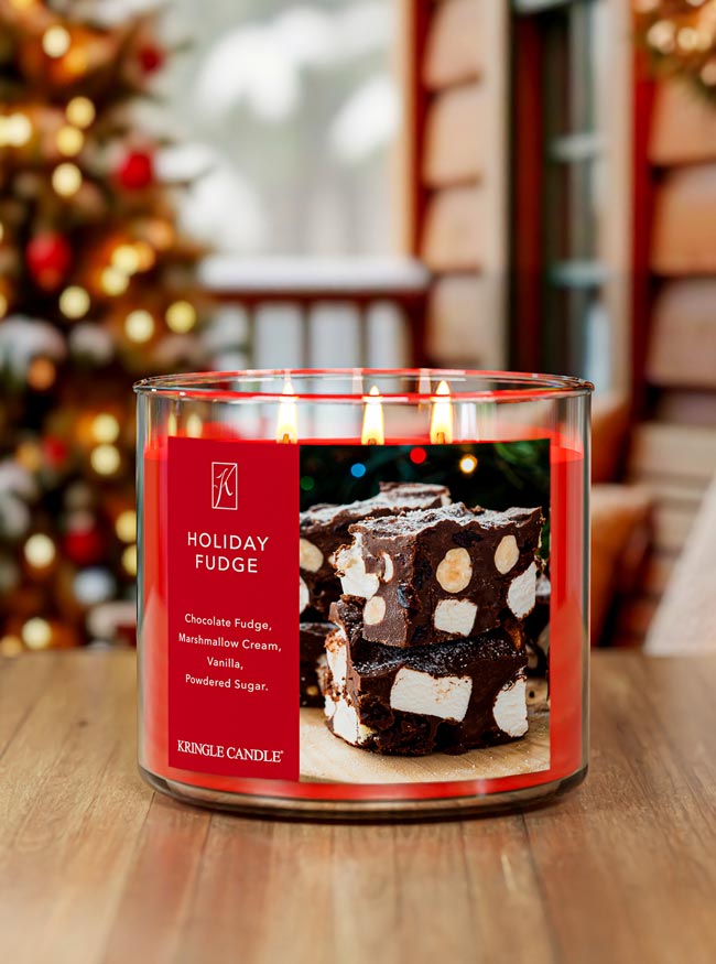 Holiday Fudge 3-Wick Candle