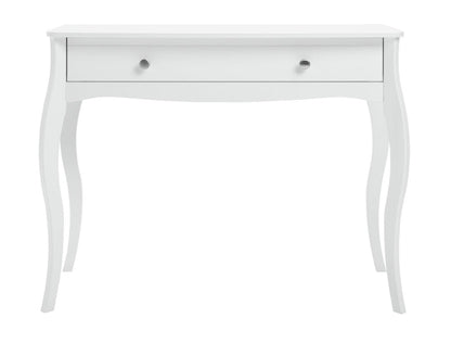 Home Amelie 1 Drawer Dressing Table - White | Stylish Makeup Station