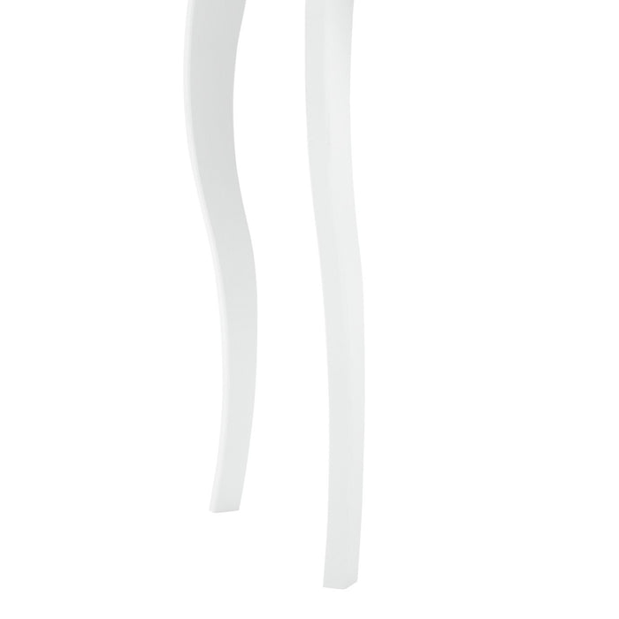 Home Amelie 1 Drawer Dressing Table - White | Stylish Makeup Station