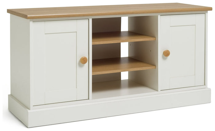 Home Winchester 2 Door TV Unit - Cream (B GRADE)