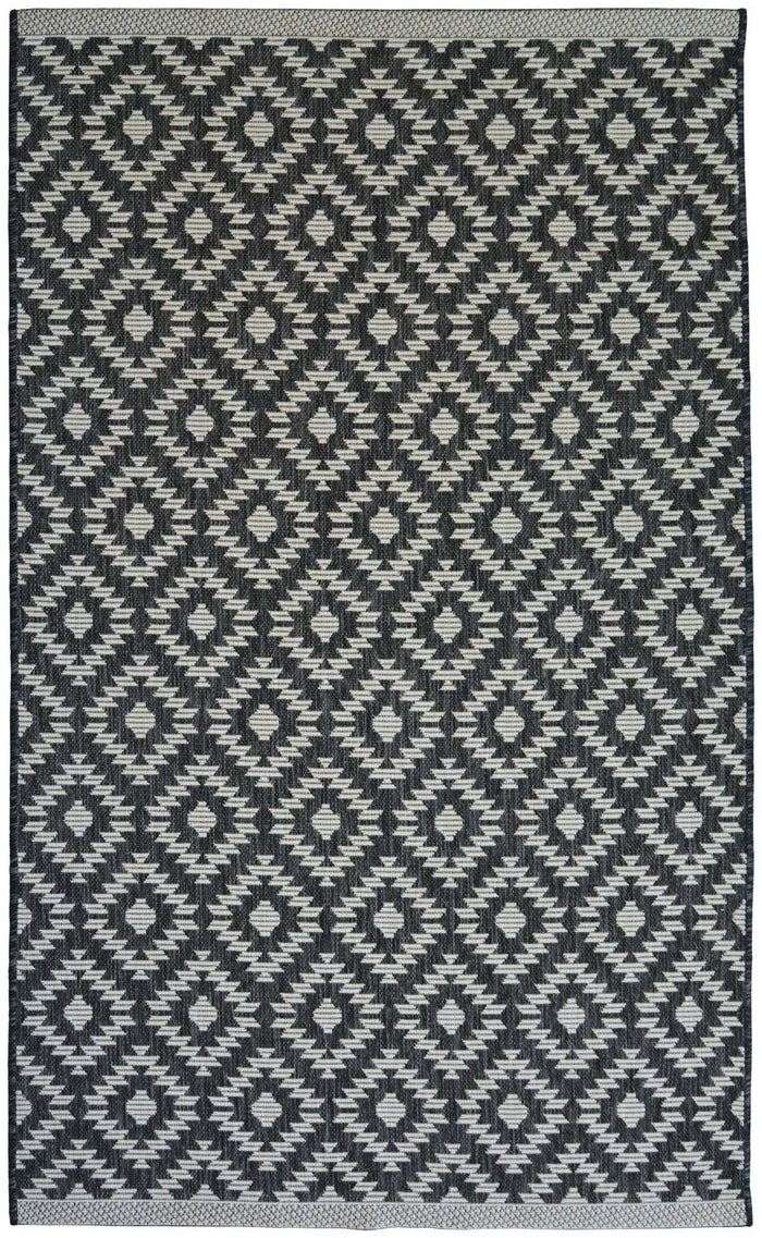 Homemaker Genesis Grey Indoor Outdoor Rug - 200X290