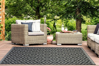 Homemaker Genesis Grey Indoor Outdoor Rug - 200X290