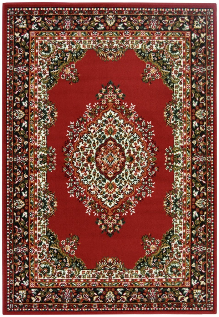 Homemaker Traditional Medallion Rug - 160x230cm - Red