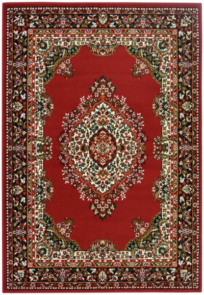 Homemaker Traditional Medallion Rug - 160x230cm - Red