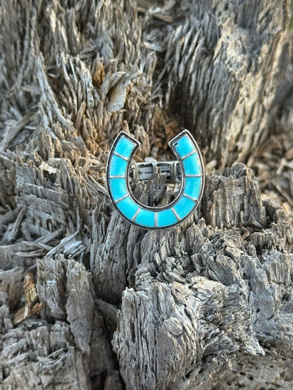 Horse Shoe Iconic Western Stretch Ring