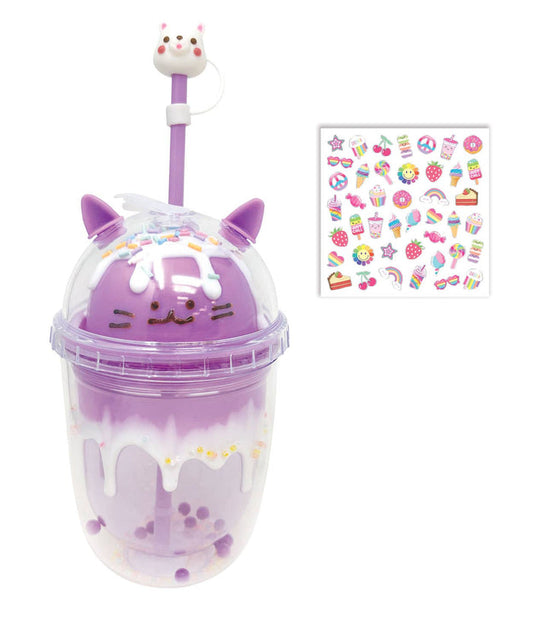 Hot Focus Boba - Hydration Water Bottle