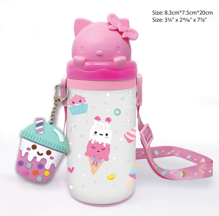 Hot Focus Gummy Bear - Critter Hydration Water Bottle