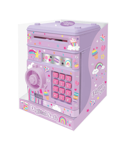 Hot Focus Rainbow - Digital Safe Coin Bank