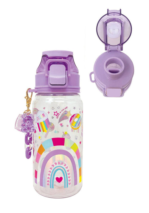 Hot Focus Rainbow -  Two in 1 Spout Water Bottle,