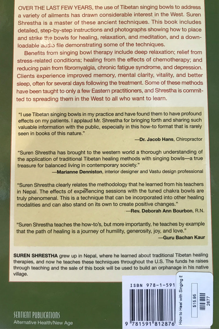 How to Heal with Singing Bowls Book - Zero Point Crystals