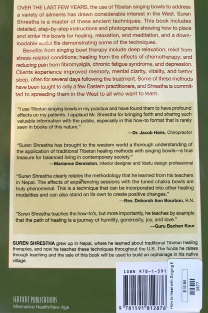 How to Heal with Singing Bowls Book - Zero Point Crystals