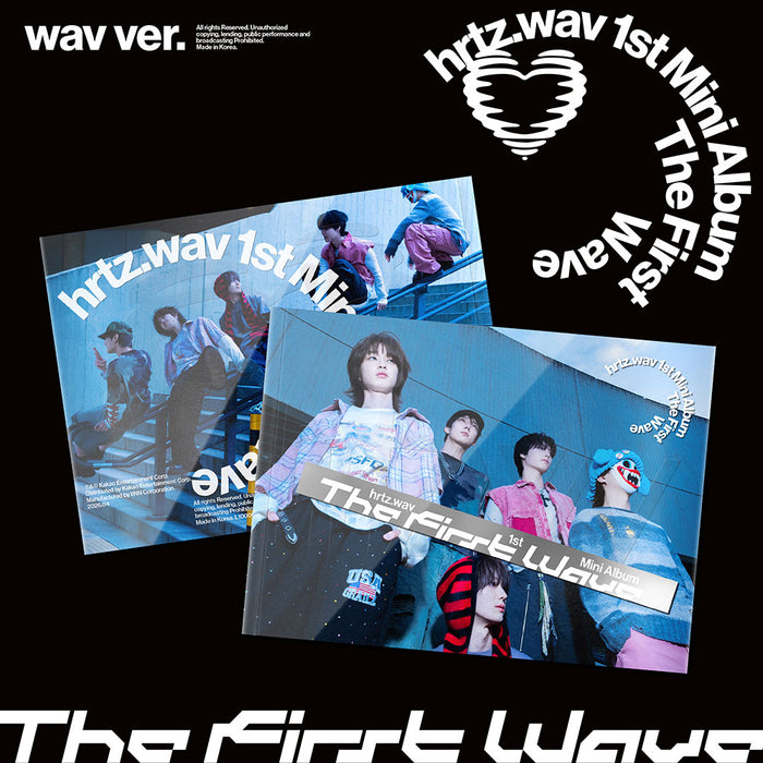 HRTZ.WAV - THE FIRST WAVE 1ST MINI ALBUM STANDARD WAV VER - COKODIVE