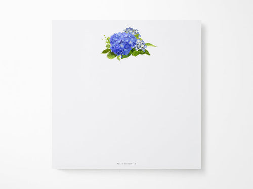 Hydrangea Notepad