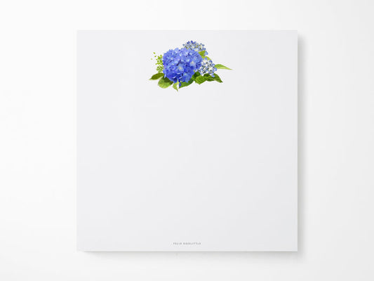 Hydrangea Notepad