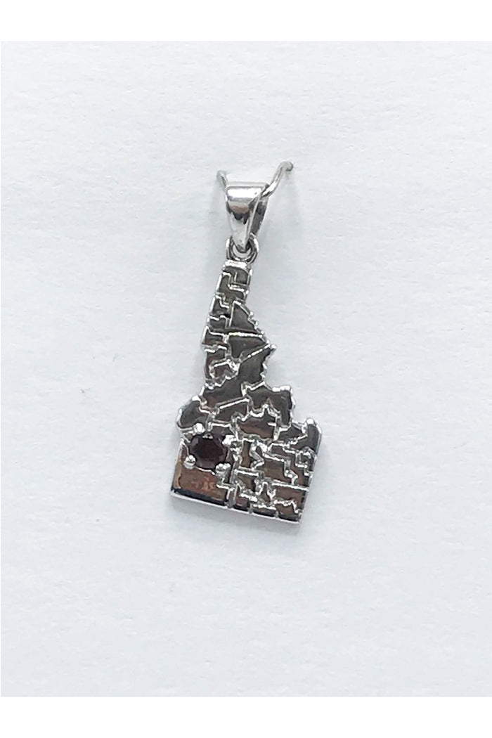 Idaho State Garnet Pendant - Zero Point Crystals