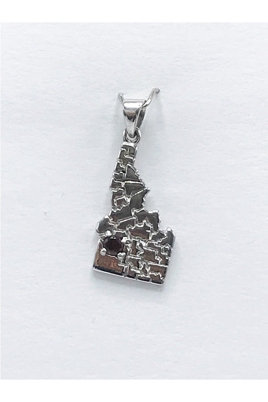 Idaho State Garnet Pendant - Zero Point Crystals