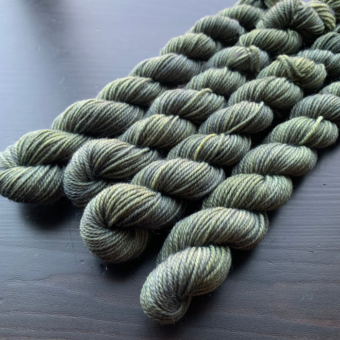 25 Gram Mini - Sage - Merino Nylon Sock