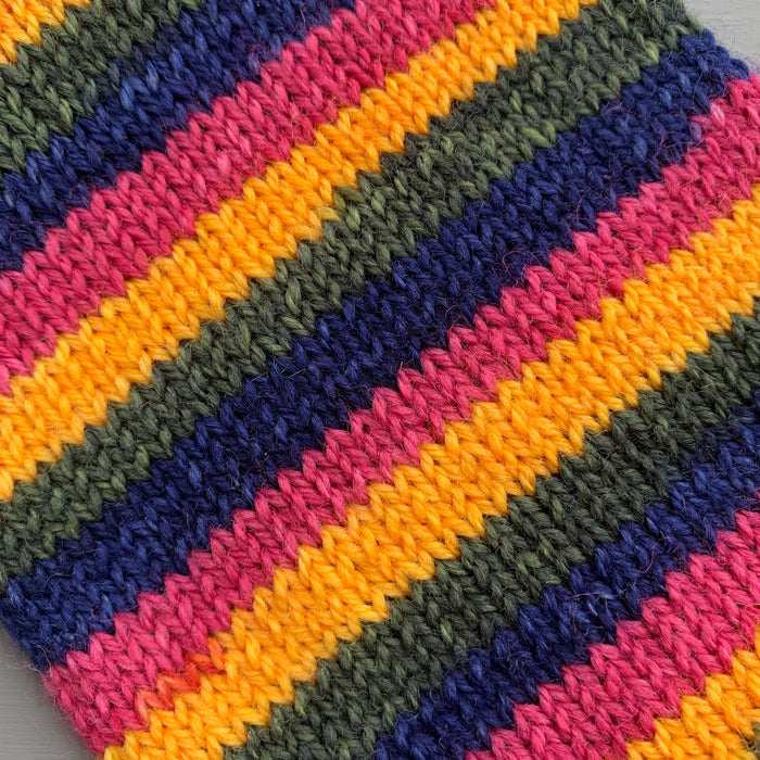 Rainy Day - Self Striping Merino Nylon Sock & DK