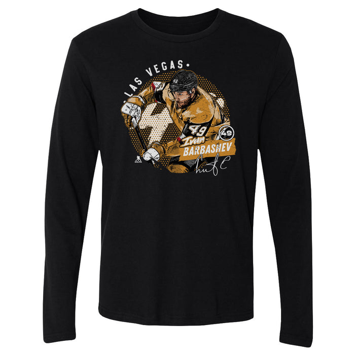 Ivan Barbashev Vegas Dots Long Sleeve Tee