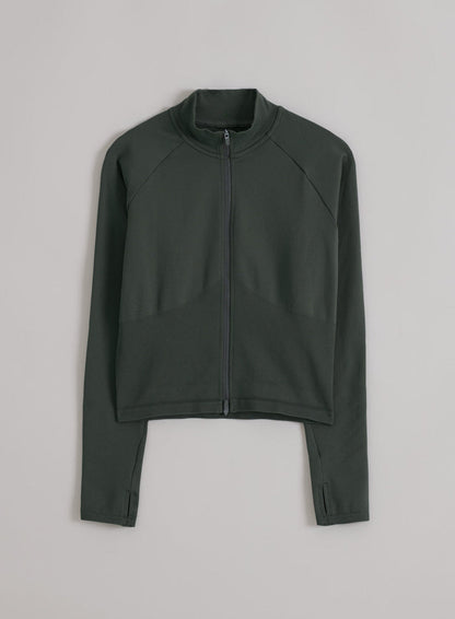 Ivy Shape Seamless Zip Jacket