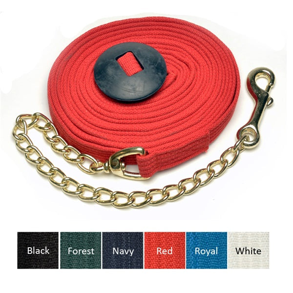 Jacks Cotton Lunge Line with Chain