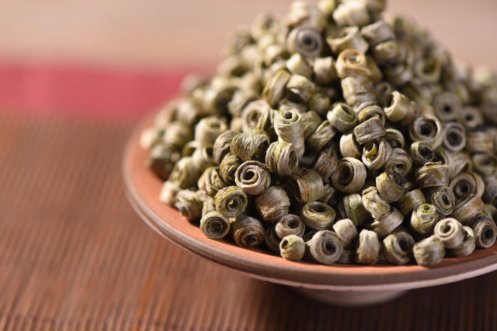 Jade Earrings * Superior Hand-Rolled White Tea | Yunnan Sourcing Tea Shop