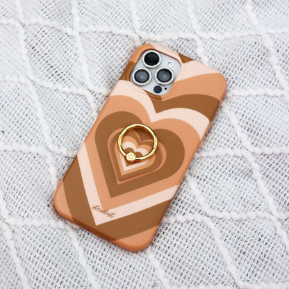 Java Hearts Adhesive Phone Ring